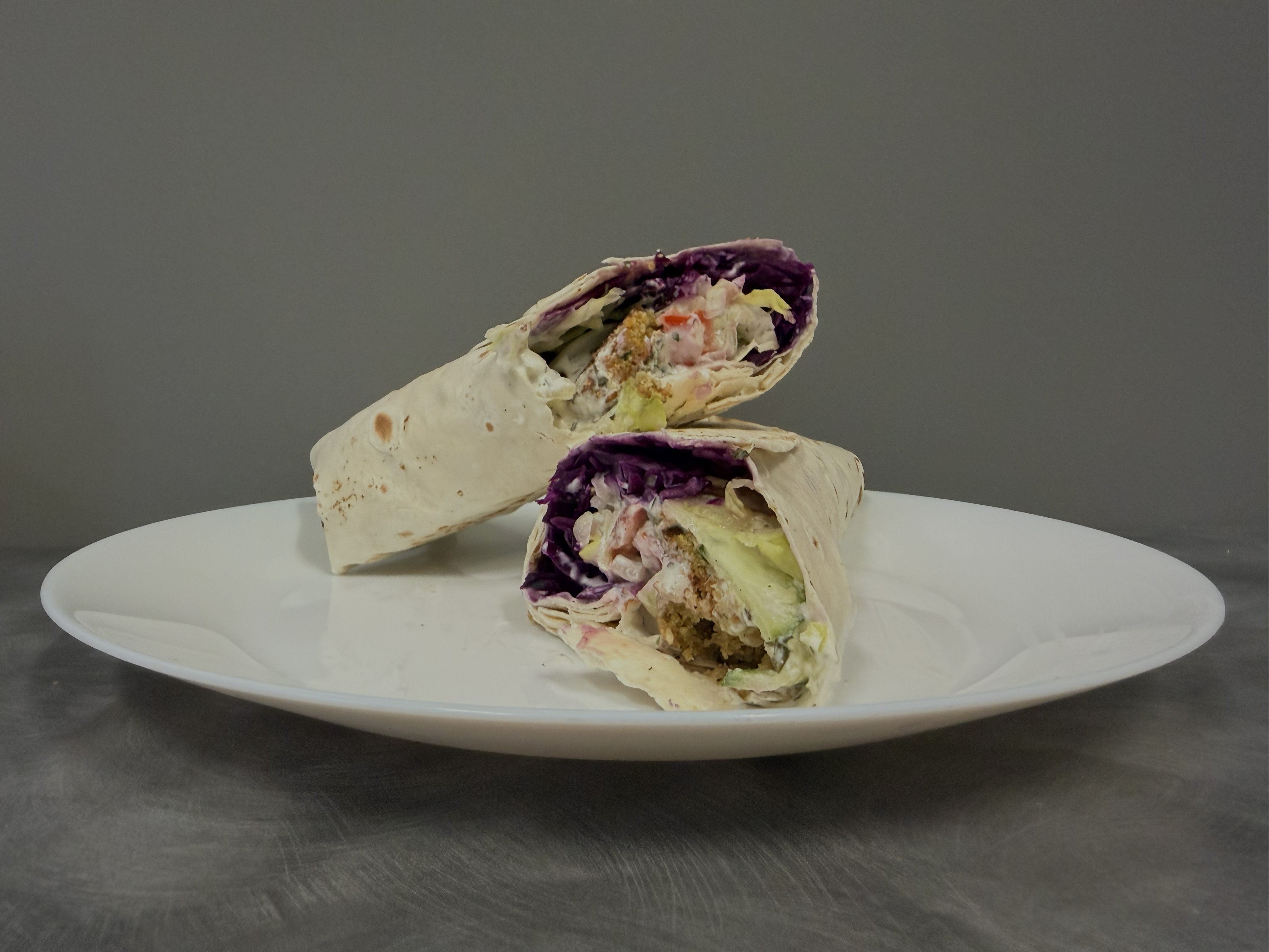 Tortilla falafel