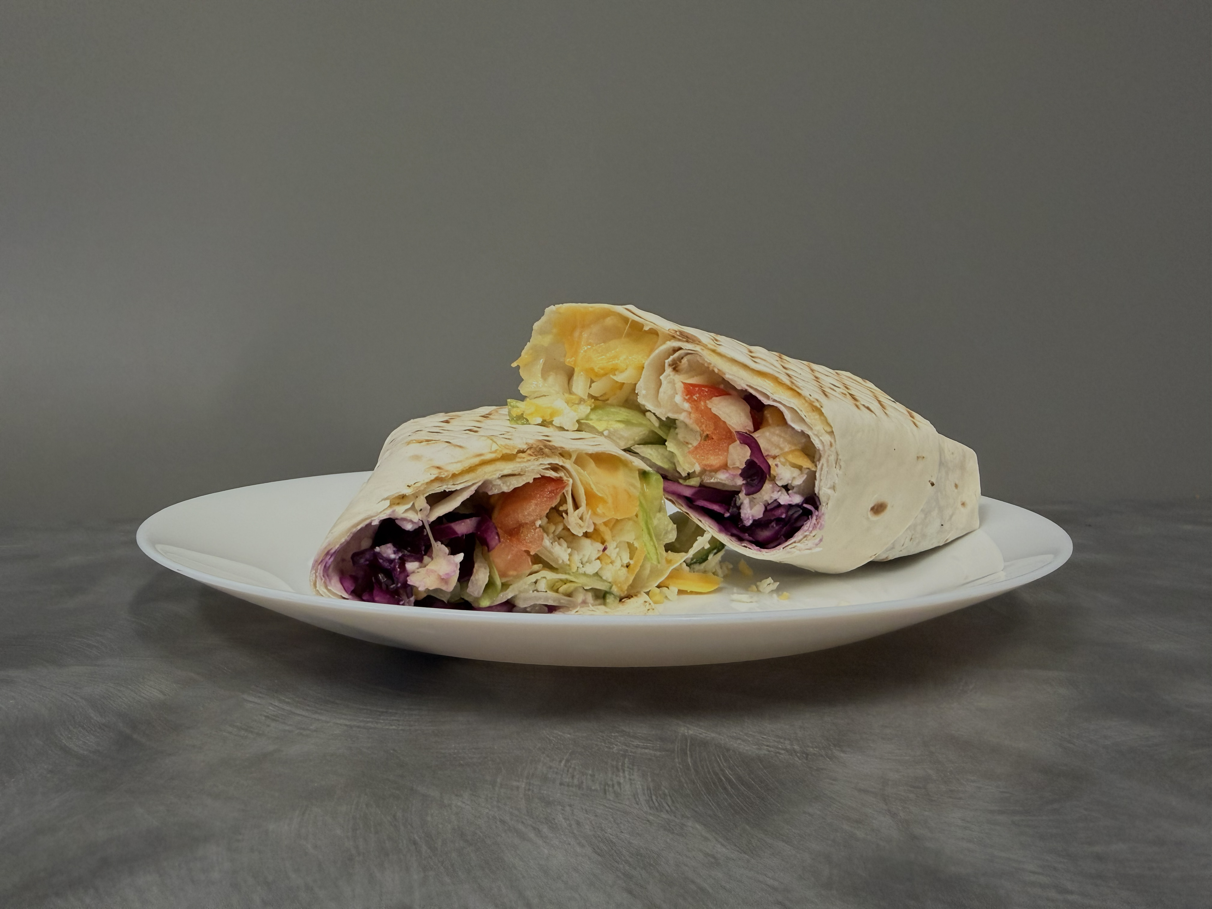 Tortilla zelenina a sýr